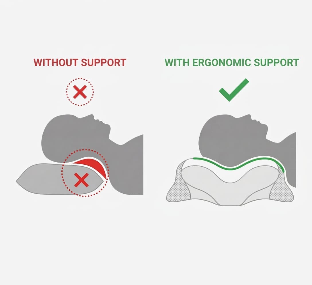 The Sleepr Ergonomic Pillow - Image 4